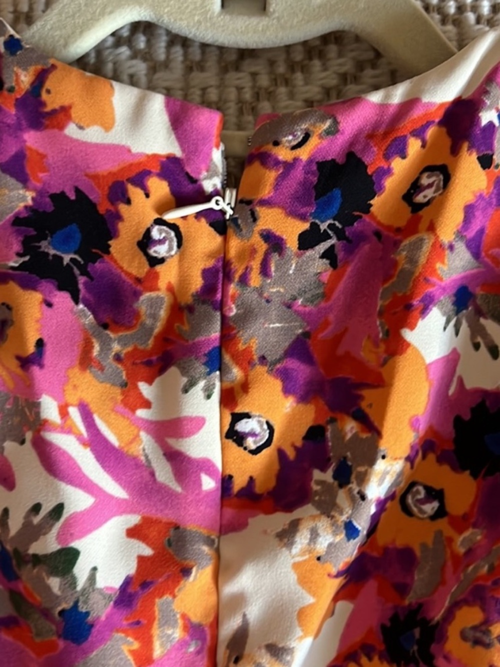 ASOS Monkl Floral Puff-Sleeve Mini Dress in Pink - Picture 7 of 7